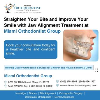 Miami, Dental, Straighten Your Bite And Improve Your Smile With Jaw Alignment Treatment