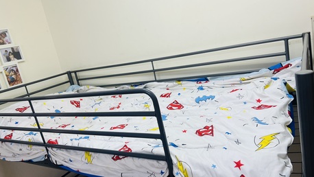 Khobar, Furniture, SAR 380,  Kids Steel Bunk Bed 380 Sr