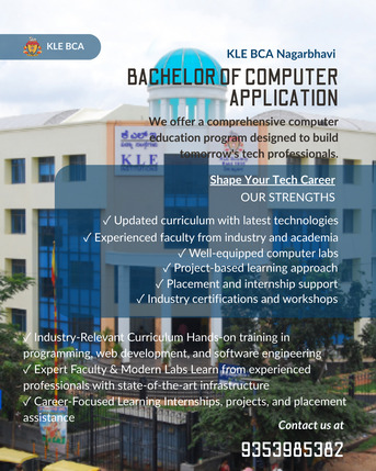 Bangalore, Education, BCA Admissions Enquiry In Bangalore | KLE BCA Nagarbhavi