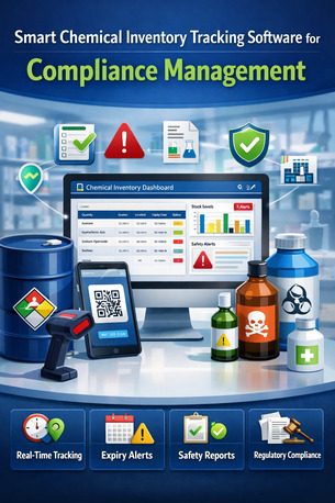 Dublin, Software Development, Smart Chemical Inventory Tracking Software For Compliance Management