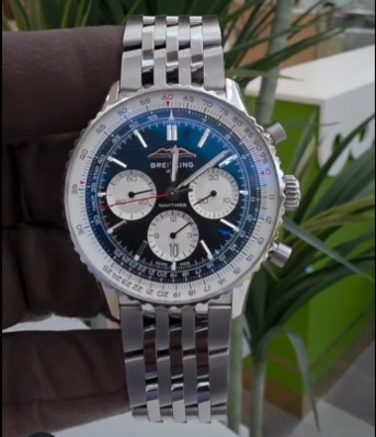 Dubai, Collectibles, AED 15000,  Breitling Navitimer 41 &ndash; Pre-Owned | Box & Papers | Stainless Steel