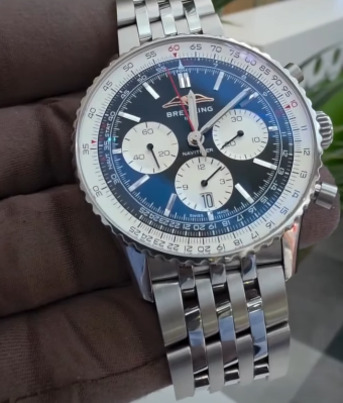 Dubai, Collectibles, AED 15000,  Breitling Navitimer 41 &ndash; Pre-Owned | Box & Papers | Stainless Steel