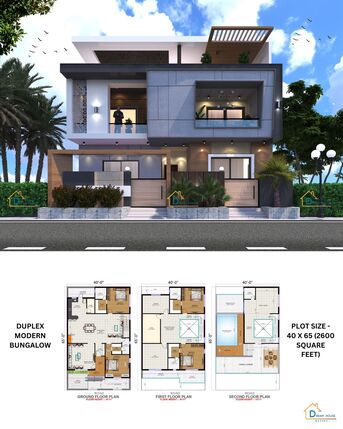 Bhopal, Construction, Modern Duplex Bungalow Design In Barwani