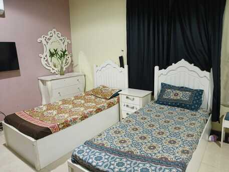 Riyadh, Furniture, SAR 600,  Complete 4-Piece Bedroom Set (Beds, Wardrobe, Dresser)