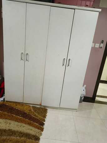 Riyadh, Furniture, SAR 600,  Complete 4-Piece Bedroom Set (Beds, Wardrobe, Dresser)