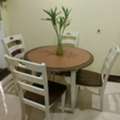 SAR 450,  Used 5-Piece Ashley Woodanville Dining Set (Negotiable)