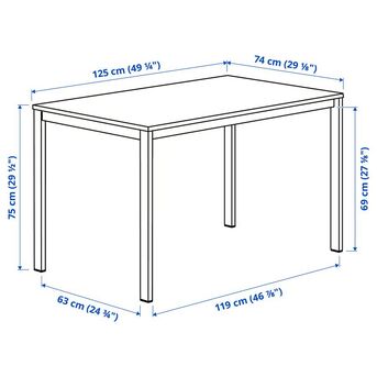 Riyadh, Furniture, SAR 90,  IKEA Vihals Table