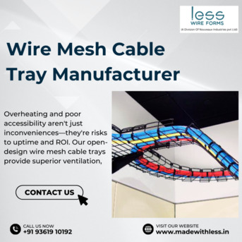 Coimbatore, Electronics, INR 300,  Best-Rated Cable Tray Manufacturer In Tamil Nadu &ndash; LessWireForms