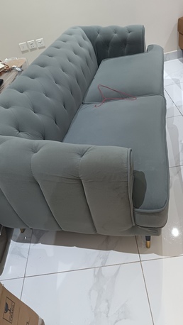 Al Khobar Al Shamalia, Furniture, SAR 500,  1 Side Table Almost New, 1single Bed Dismantle Without Mattress, 1 3 Seater Sofa