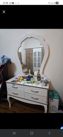 Al Muruj, Furniture, SAR 500,  2 Bed Size 200  X 120 With Dressing Table And Side Table