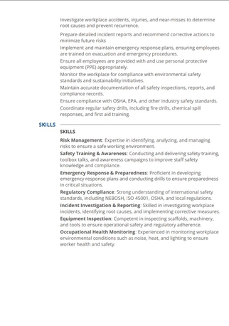 Jeddah, Job Seekers, Safety Officer