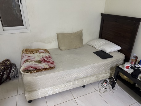 Riyadh, Furniture, SAR 1300,  Single Bed Set With Mattress, Wardrobe, Table