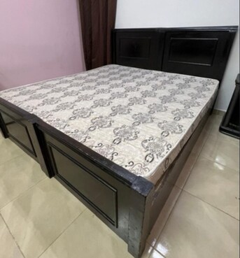 Makkah, Furniture, SAR 250,  Super King Double Bed (180x180) + Mattress - Easy Transport