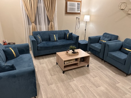Jeddah, Furniture, SAR 1200,  7 Seater Sofa Set + Ottoman + Center Table