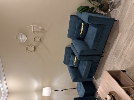 Jeddah, Furniture, SAR 1200,  7 Seater Sofa Set + Ottoman + Center Table