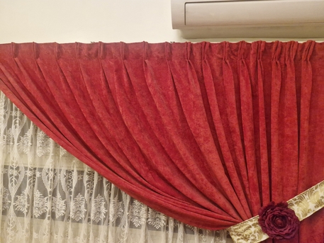 Al Sulaymaniyyah, Furniture, SAR 1900,  Sofa (3+2+2) With Curtain For Sale