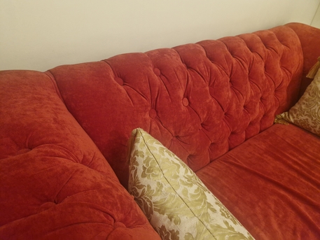Al Sulaymaniyyah, Furniture, SAR 1900,  Sofa (3+2+2) With Curtain For Sale