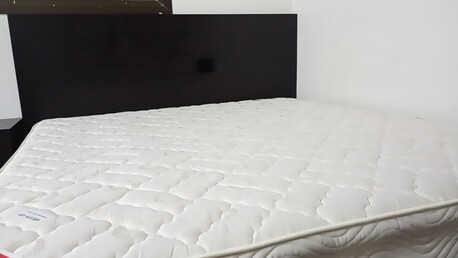 Riyadh, Furniture, SAR 1,  I Am Selling King Size Bed With 2 Side Table And Dressing Very Good Condition Actual Price