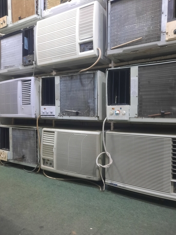 Al Rehab, Air Conditioners, SAR 550,  For Sale, Used, Clean, Almost New Window Air Conditioners, With Warranty, With Delivery An