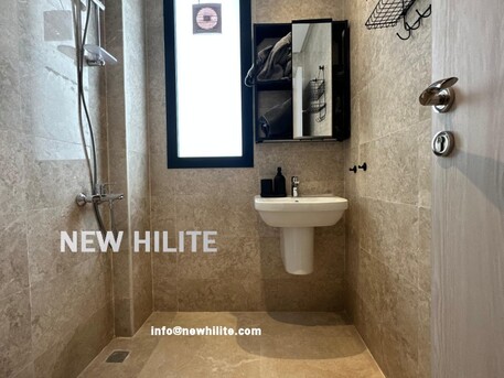 Kuwait City, Apartments/Houses, KWD 1100/month,  Studio,  Modern Furnished 3-Bedroom Duplex For Rent In Kuwait With Pool, Gym & Rooftop Lounge