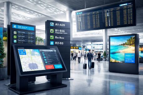 Mumbai, Business, Digital Signage Solutions For Transportation Streampurple