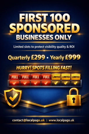 London, Tickets, GBP 299,  First 100 Users Offer Quarterly &pound;299 Yearly &pound;999 Apply | Www.localpage.uk