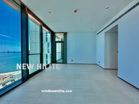 Kuwait City, Apartments/Houses, KWD 1300/month,  Studio,  Sea View Three Bedroom Apartment For Rent In Kuwait City