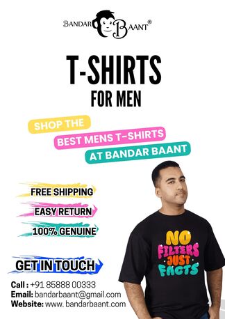 Mumbai, Fashion & Design, T-Shirts For Men | Shop The Best Mens T-Shirts At Bandar Baant