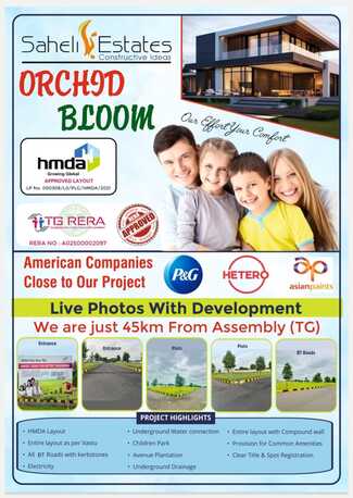 Mumbai, Real Estate For Sale, INR 16000,  Studio,  167 Sq. Yard,  Orched Blooms Residentual Plots - Kothur Near JP Darga