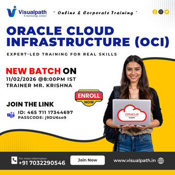Hyderabad, Education, Oracle Cloud Infrastructure New Batch Starts Soon