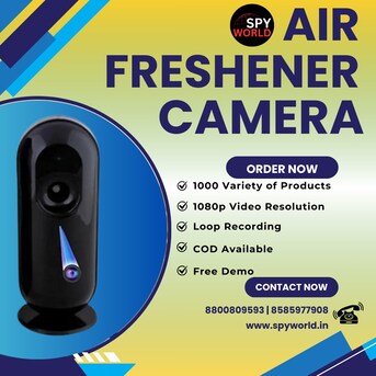 New Delhi, Electronics, INR 3800,  Air Freshener Spy Camera Dealer In Kalkaji &ndash; Best Offers At Spy World 2026