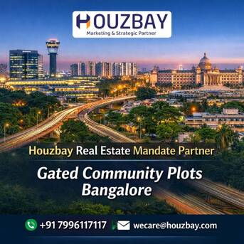Bangalore, Real Estate, Houzbay Real Estate Mandate Partner | Gated Community Plots Bangalore