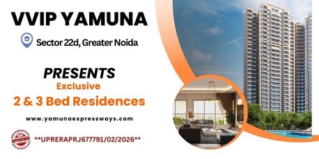 Noida, Real Estate For Sale, INR 20000000,  2 BR,  750 Sq. Feet,  VVIP Yamuna YEIDA | RERA Approved Residential Project In Greater Noida