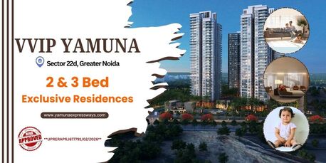 Noida, Real Estate For Sale, INR 20000000,  2 BR,  750 Sq. Feet,  VVIP Yamuna YEIDA | RERA Approved Residential Project In Greater Noida