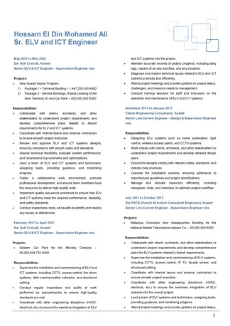 Riyadh, Job Seekers, Senior ELV & ICT Engineer