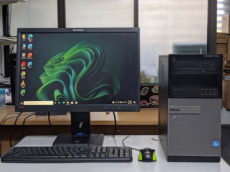 Manama, Computers, BHD 78,  "Dell I7 Desktop Combo &ndash; 8GB RAM, 256GB SSD 24" FHD Monitor For Home Office"👉39548774