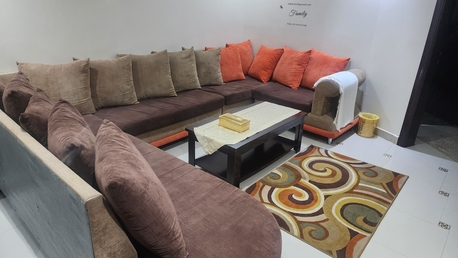 Riyadh, Furniture, SAR 2000,  Corner Sofa Set With Table