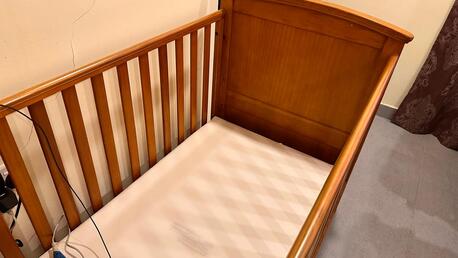 East Riffa, Baby & Kid Stuff, BHD 20,  Silver Cross Baby Cot Bed For Sale In Good Condition