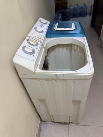Riyadh, Household Items, SAR 250,  Dawood Washing Machine - Semi Automatic - 10 KG