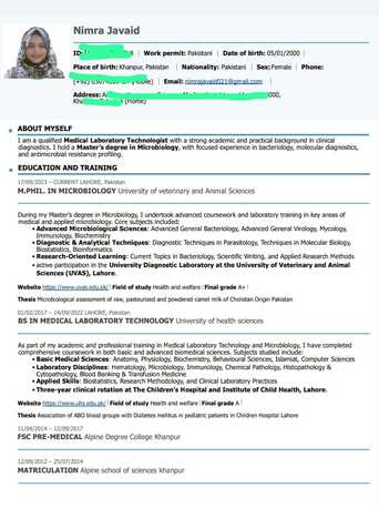 Dammam, Job Seekers, Medical Lab Technologist/ Technician