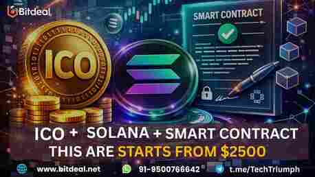 Paris, Business, Turn Your Crypto Idea Into A Solana-Based ICO With Smart Contracts &ndash; From $2500