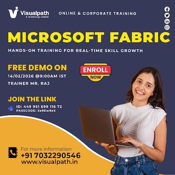 Hyderabad, Education, Join The Microsoft Fabric Online Free Demo On February 14th