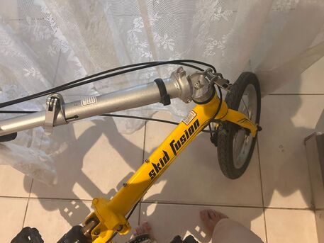 Al Malaz, Bicycles, SAR 150,  Skidfusion Foldable Bicycle For Sale