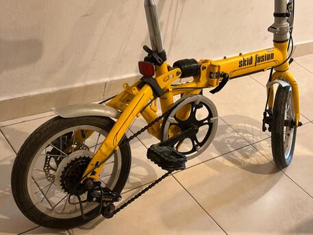 Al Malaz, Bicycles, SAR 275,  Skidfusion Foldable Bicycle For Sale