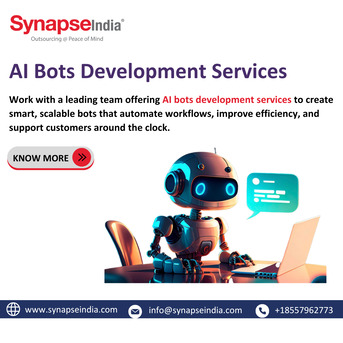 New York, Software Development, Custom AI Bots Development Services For Intelligent Automation
