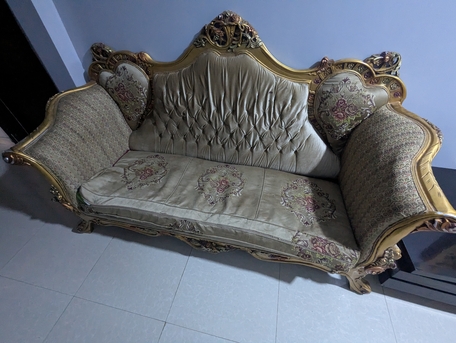 Al Naseem, Furniture, SAR 300,  6 Seater Sofa Set, Center Table