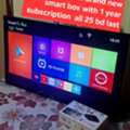 BHD 25,  32 Inch Led With New Tv Box 25 Bd Also 1 Year Subscription Have Msg Wts Ap 3670 8372