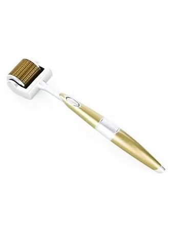 Riyadh, Health & Beauty Items, SAR 40,  Premium Gold Derma Roller - 540 Needles For Face & Hair