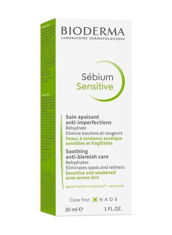 Riyadh, Health & Beauty Items, SAR 80,  Bioderma S?bium Sensitive 30ml &ndash; For Acne-Prone & Sensitive Skin