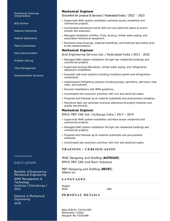 Riyadh, Job Seekers, Mechanical Engineer